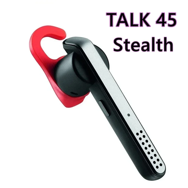 Original Stealth Talk 45 Bluetooth Business Headset Wireless Earphones - HD Voice Stereo Call Music Noise Blackout