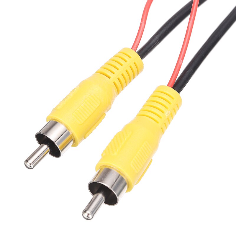 1pc Car Video Cable 10M RCA Reverse Rear View Backup Camera Video Cable Cord Parking Extension Wire Accessories