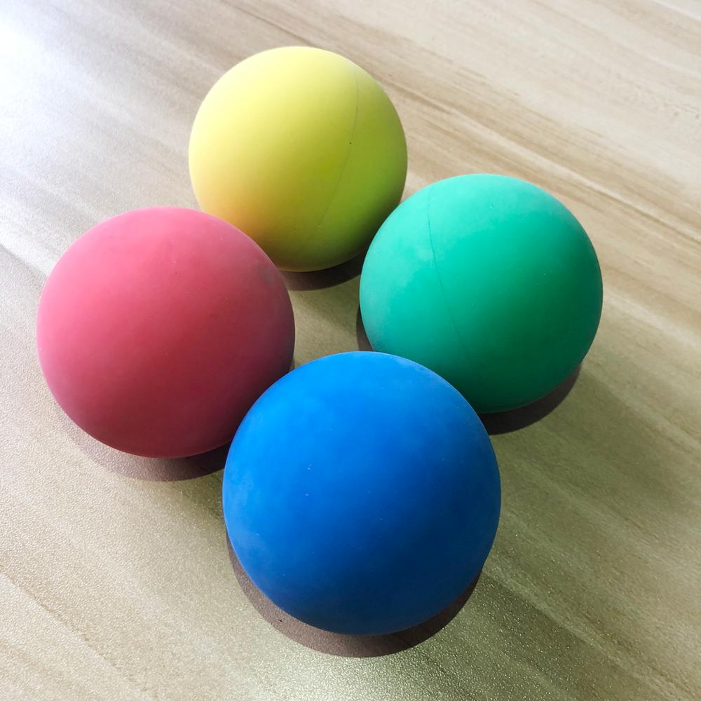 12pcs/lot Racquet Ball Squash Low Speed Rubber Hollow Training Competition High Elasticity Indoor Sports Random Color