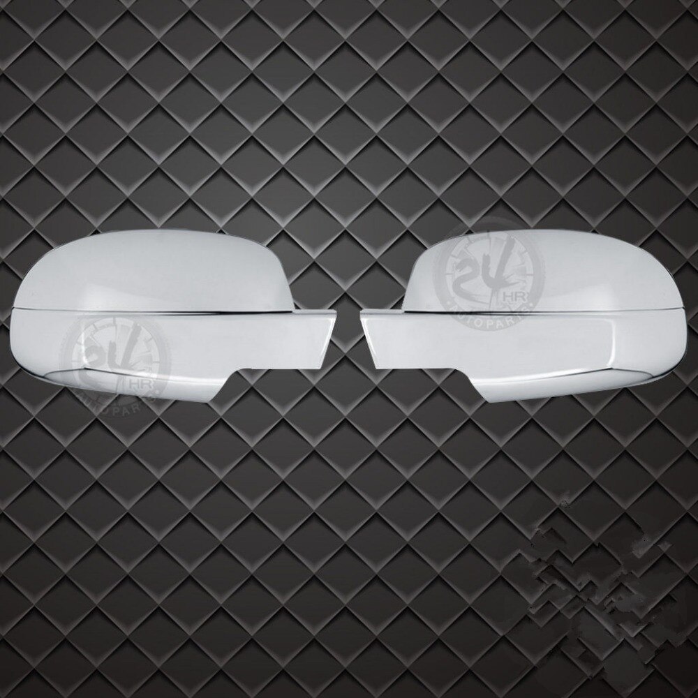 XYIVYG Triple Chrome ABS Mirror Cover 4PCS 2007-14 For 07-14 GMC Sierra 1500 2500 3500 for GMC Yukon XL for Cadillac Escalade
