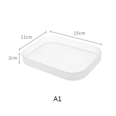 SUNEE Plastic Make Organizer Make Storage Box Cosmetische Lade Organizer Jewerly Container Nagellak Organizer: A1
