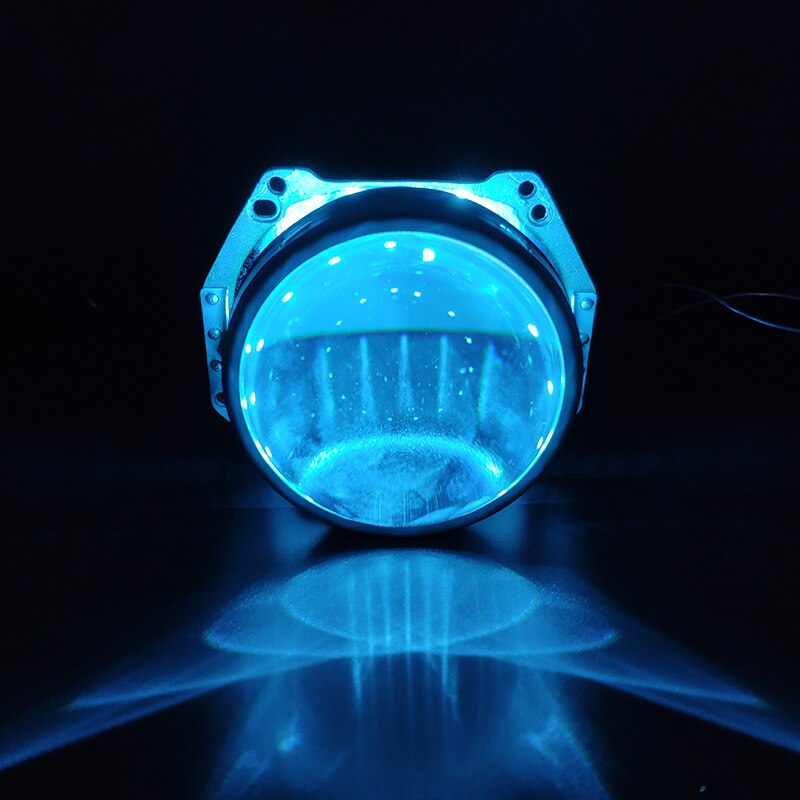 Dæmon øje led lys djævel øjne til 3 2.5 tommer bil hoved lys projektor linse motorcykel hid xenon hella  q5 wst 360 grad smd