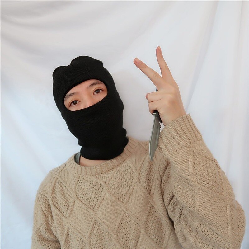 Bandit masque Cosplay Costumes accessoires drôle Brigand terroriste masqué Rob casquettes fête Halloween Spoof accessoires