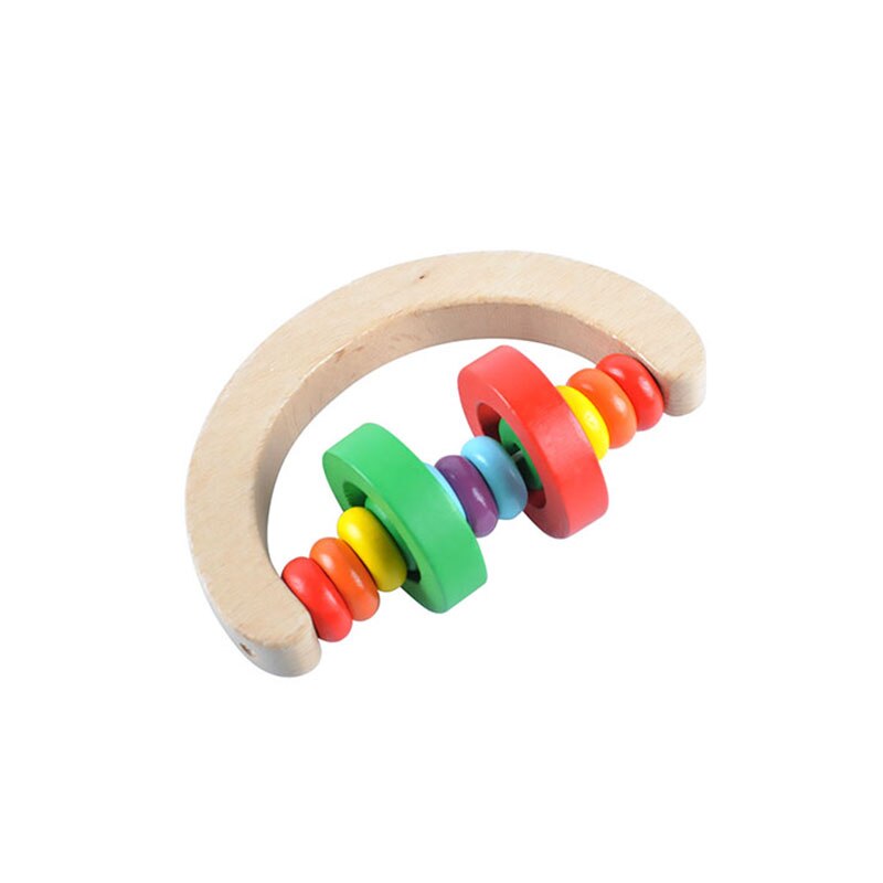 Baby Spielzeug 0 12 Monate Aus Holz Rassel Spielzeug Baby Shaker Hand Glocke Baby Rassel Sand Hammer Musical Spielzeug Montessori Pädagogisches spielzeug: WT329 1PC