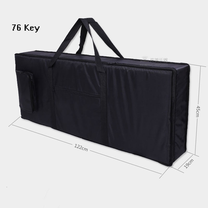 Sac à clavier pour Instrument , 76 touches, housse épaisse, double ceinture d&#39;épaule pour orgue électronique