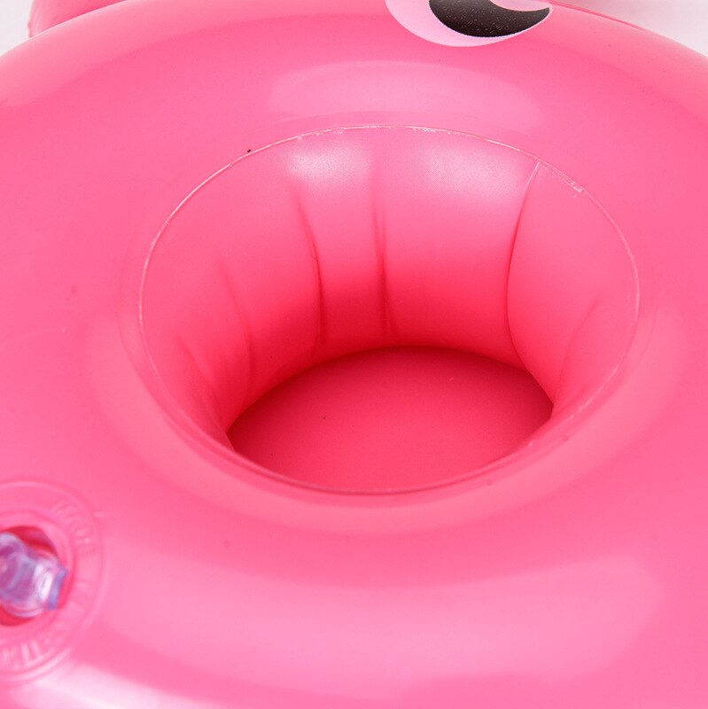 1 pcs Roze Krab Bekerhouder Float Speelgoed Zwembad Vlotten Opblaasbare Drijvende Zomer Beach Party Kids Telefoon bekerhouders