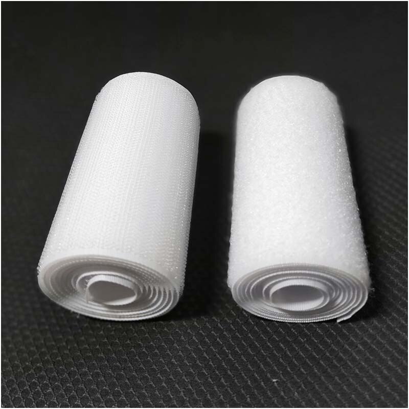 10Cm Breedte Wit Geen Lijm Klittenbandsluiting Tape Naaien Accessoires Tape Sticker Strap Couture Strip Kleding Wit