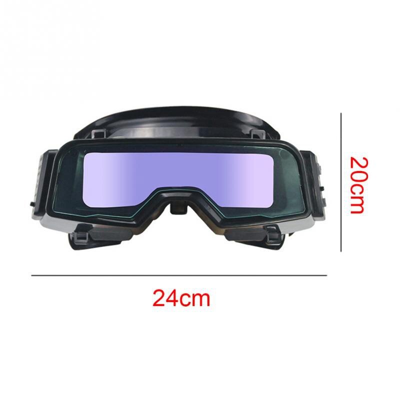 Welding Goggle Glasses Scratch Proof Auto Darkening Adjustable Strap Eye Protection Assemblable Welding Goggles