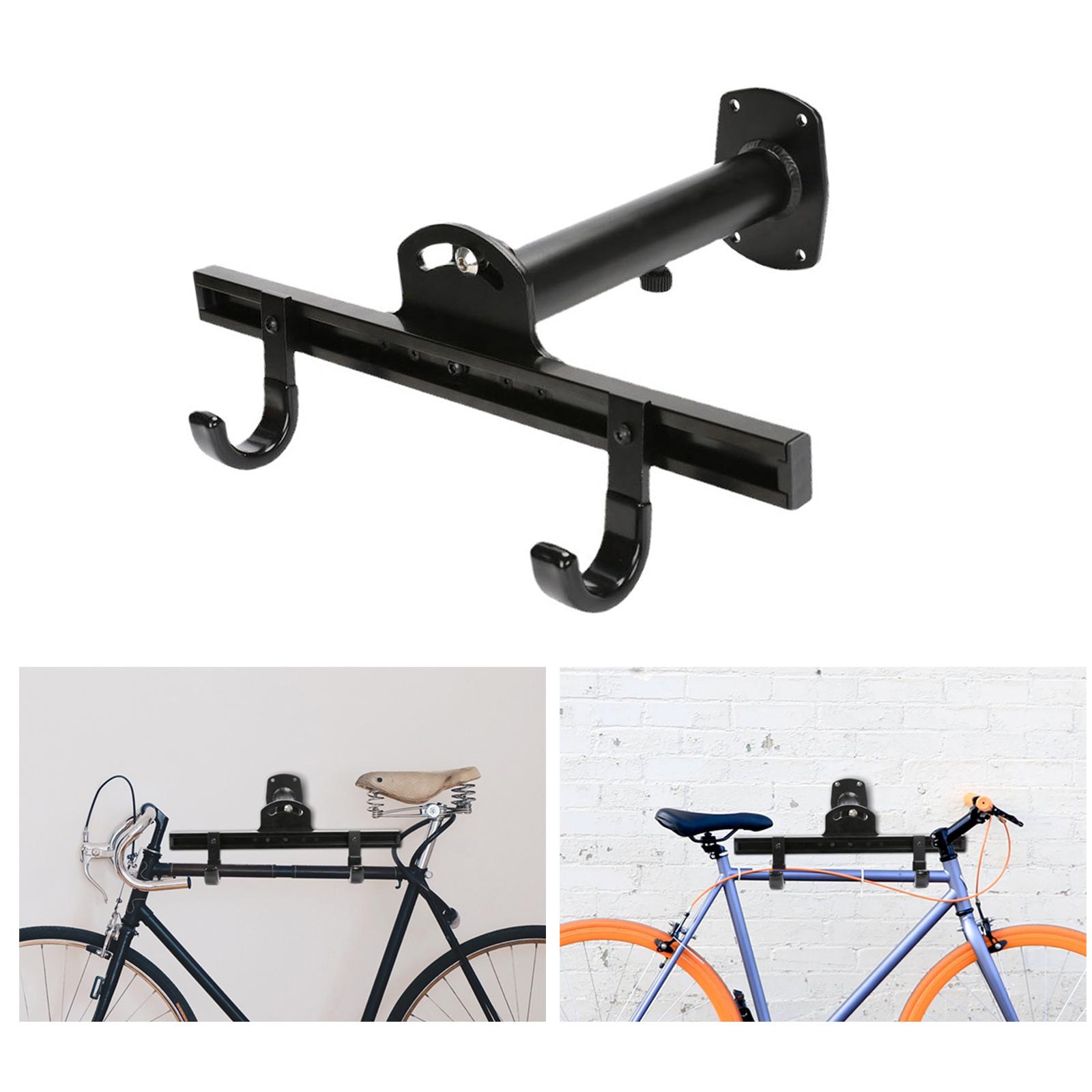 Bicycle Display Holder MTB Bike Wall Mount Horizontal Rack for Office Garage