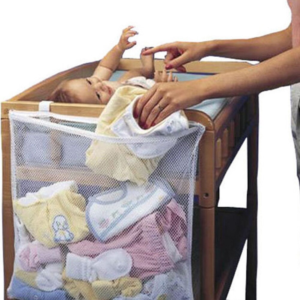 Baby Vuile Kleren Multipurpose Bag Baby Beddengoed Nachtkastje Pouch Bumper Home Grote Opknoping Opslag Vuile Kleren Zak