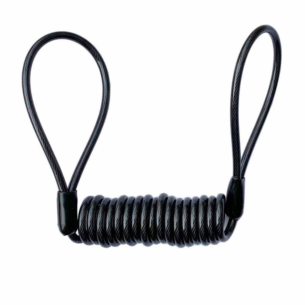 4 Mm 1.2 M Motorfiets Scooter Disc Lock Beveiliging Herinnering Anti-Diefstal Touw Bike Motorbike Tool Kabel Fietsslot touw Helm Draad