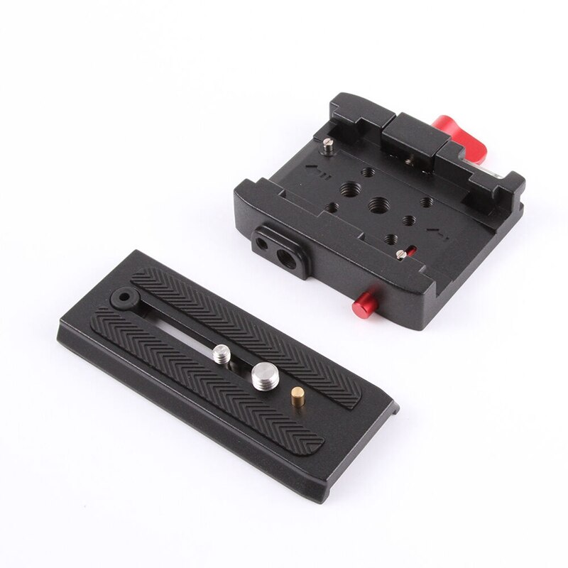 Quick Release Plate for Manfrotto 577 501 500AH 701HDV Aluminum Camera Tripod Plate Quick Release Plate Clamp