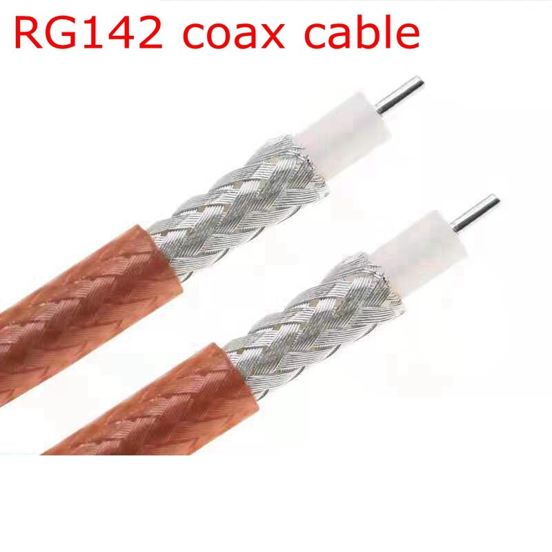 RG142 RG-142 SFF-50-3 Doppel abgeschirmt RF Koaxialkabel Adapter Stecker koax RG142 Kabel 50 Ohm