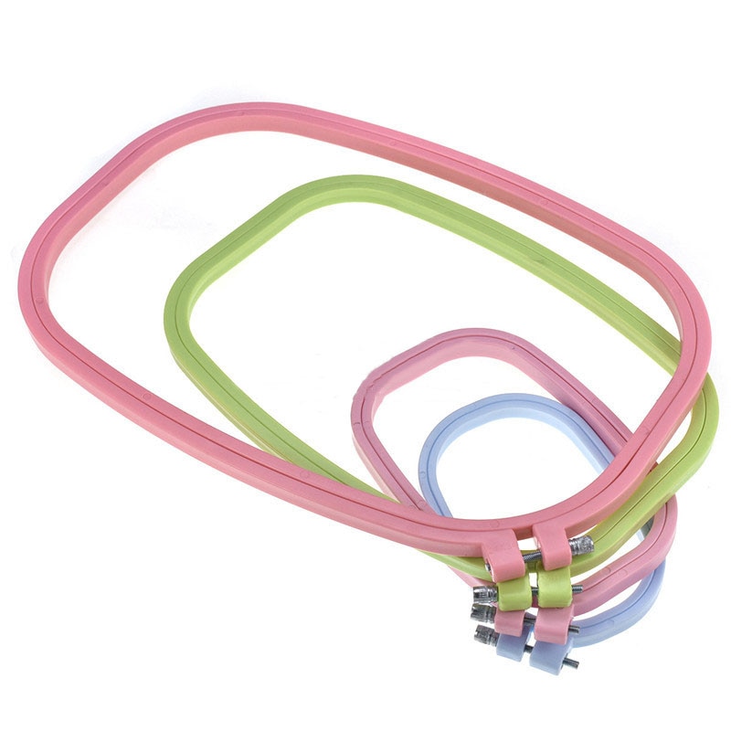 1Pcs embroidery hoop ABS plastic sewing accessories hand sewing tools embroidery stretching tools
