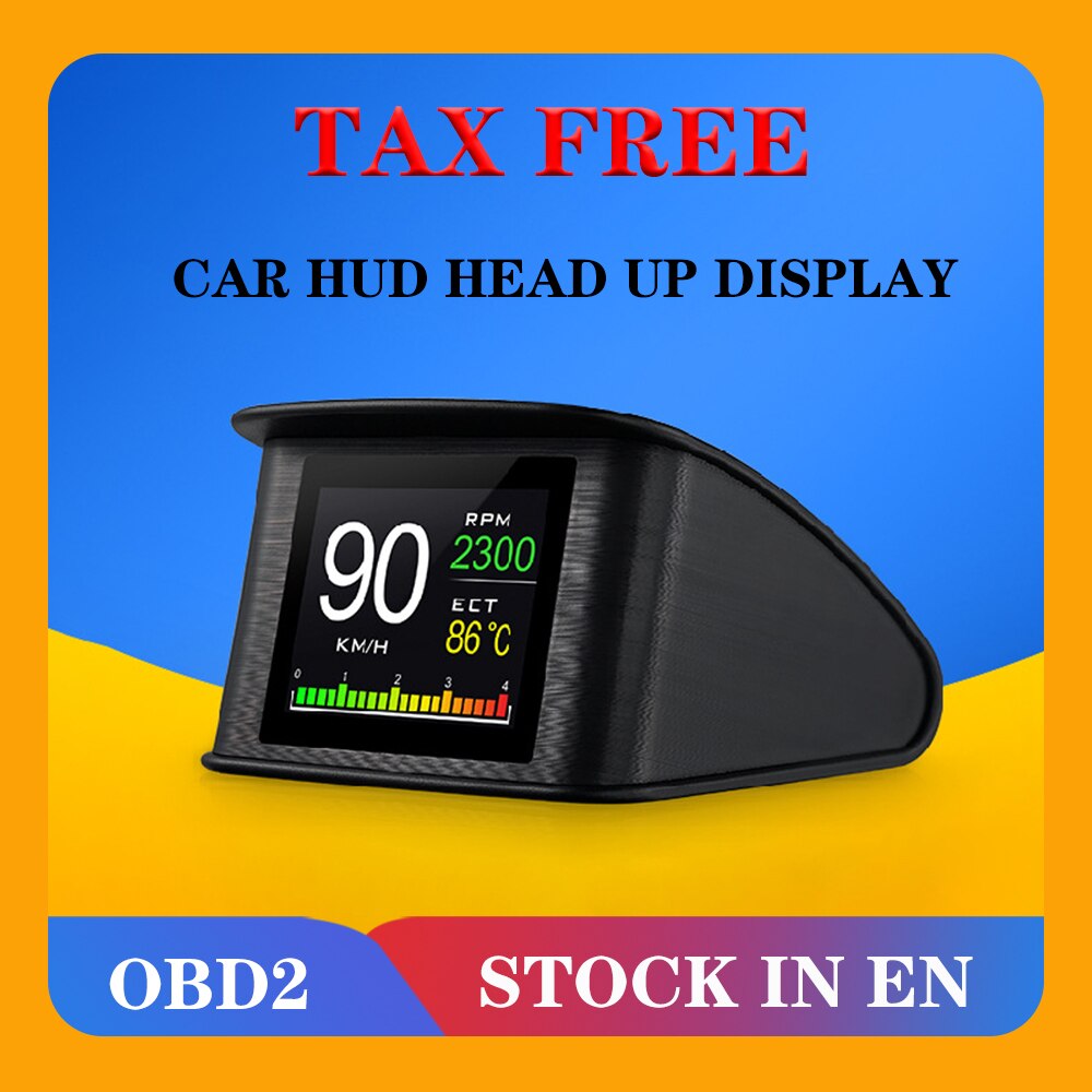 OBD2 Hud P10 Auto Head-Up Display Obd Digitale Tem... – Grandado