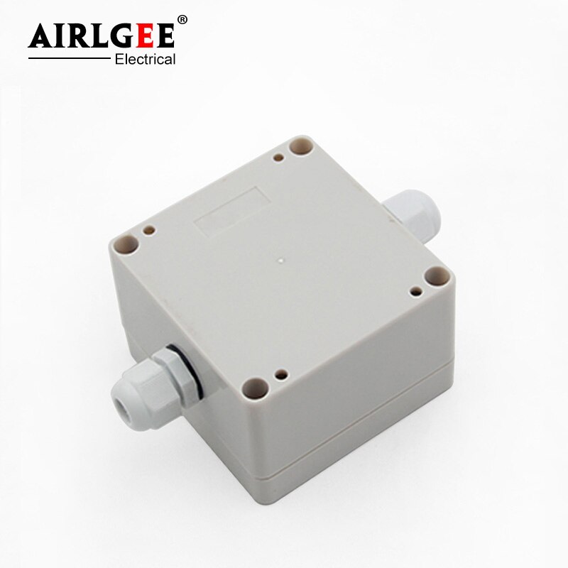 81*83*56mm 1 Inlet 1 Outlet waterproof terminal box junction box moisture-proof wiring box cable cable box nylon connector