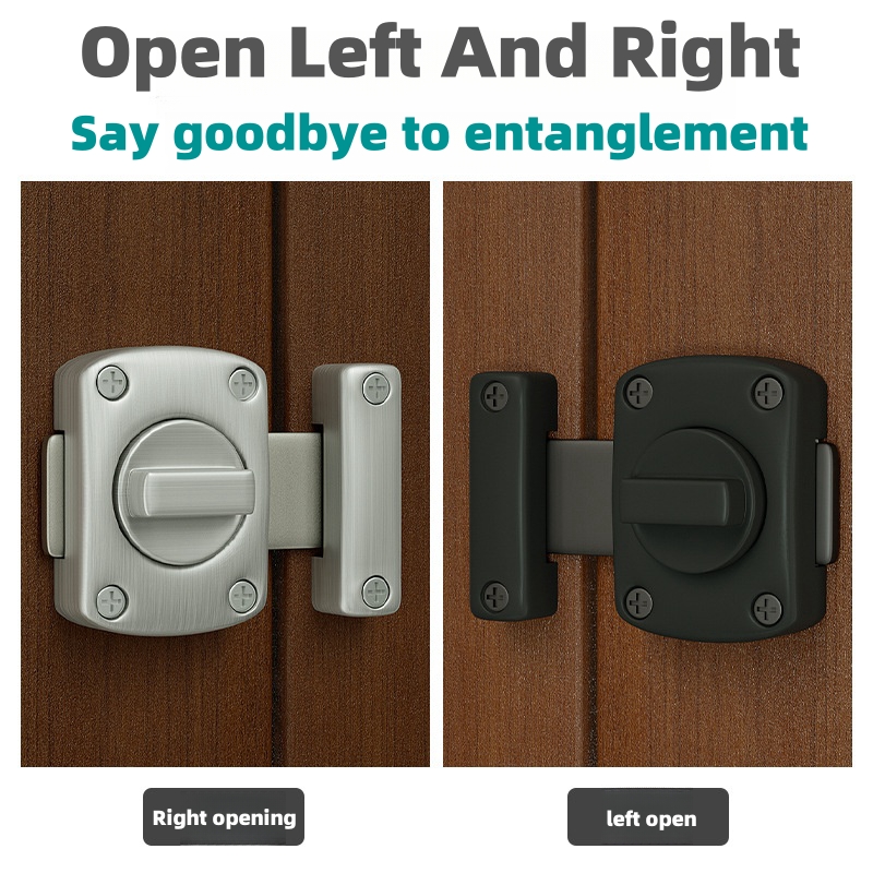 Wood Door Lock Locks Safety Anti-theft Kitchen Storages Bedroom Locked Up Deadbolt Aluminum Sliding Window Closure Quarto Holder