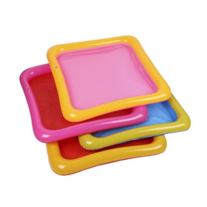 Opblaasbare Dynamische Zand Lade Indoor Magie Spelen Zand Opvoeding Kinderen Speelgoed Ruimte Opblaasbare Accessoires Pvc Zand Tafel