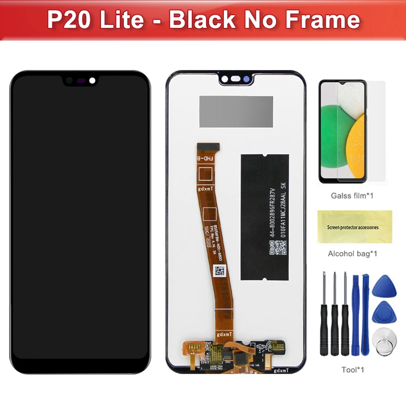 OEM For HUAWEI 5.84''P20 Lite For Nova 3e ANE-LX1 LX3 LX2 LCD Display Touch Screen Digitizer Assembly Replacement: Linen