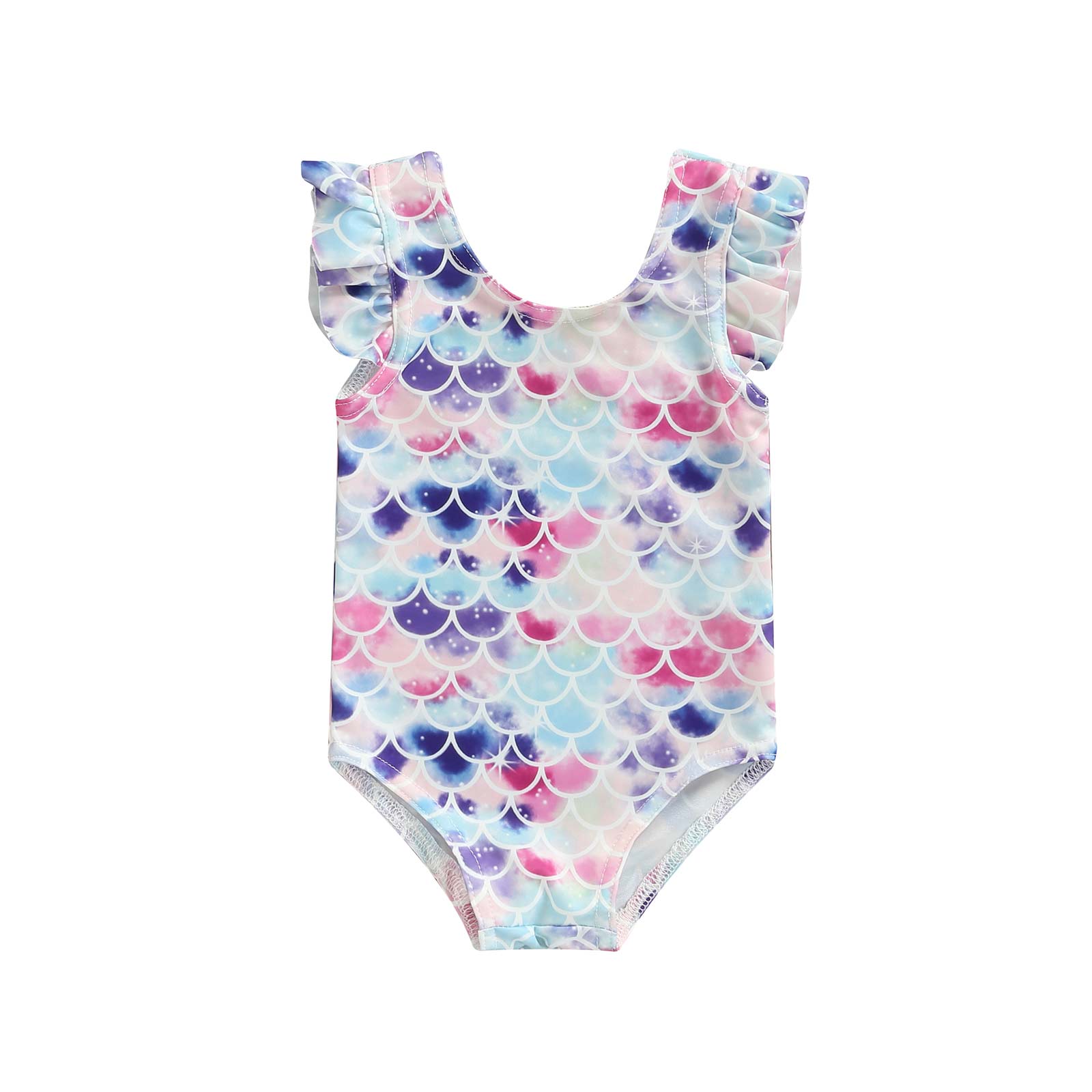 Bañador de flamenco a rayas para niños pequeños, ropa de playa, trajes de baño, D01: B / 6-12M
