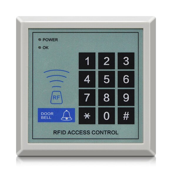 125 khz rfid adgangskontrolsystem enhed maskinsikkerhed rfid nærhedsindgang dørlås 1000 tilbehør til brugeradgangskontrol: X1 adgangskontrol