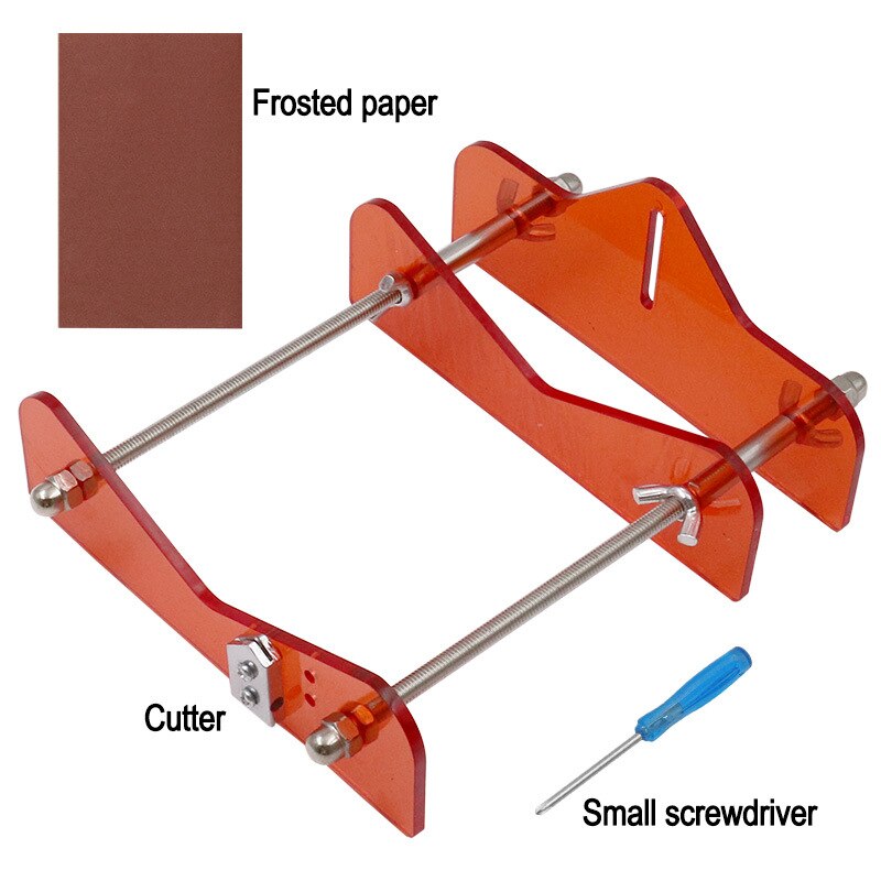 Professionele Bier Flessen Snijden Glazen Fles Diy Cutter Gereedschap Machine Bier Pot Wijn Cup Cut Kit: Red