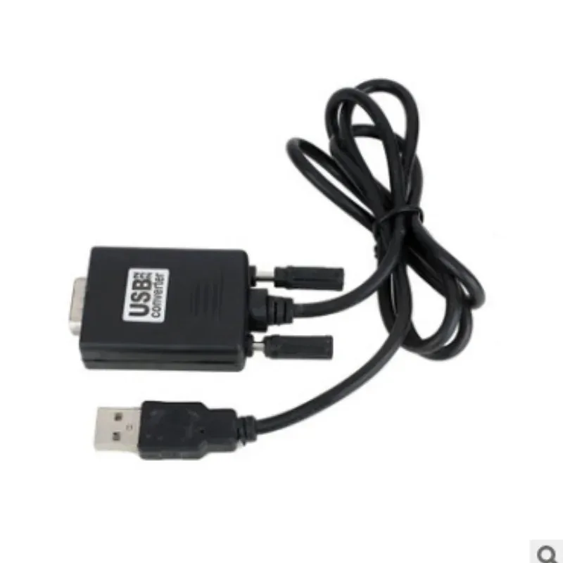 Usb 2.0 to rs232 seriell  db9 9 stift hane omvandlarkabel svart 0.8m 1 port adapter för cisco routrar switchar teleskop