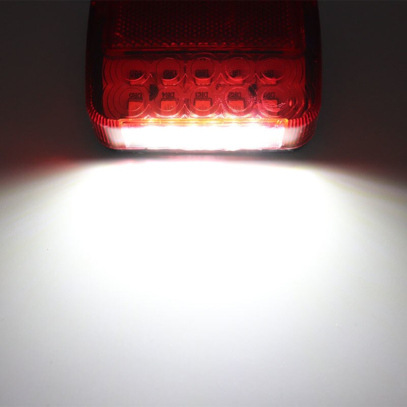 12V 26LED Vrachtwagen Caravan Achterlicht Richtingaanwijzer Brake Stop Lamp Achterlicht Kentekenverlichting Reverse van
