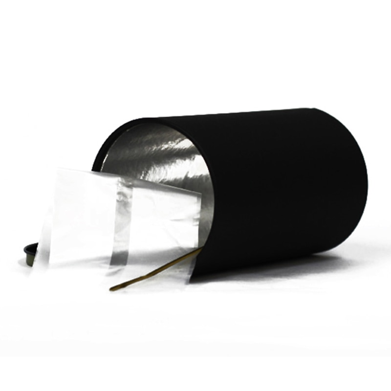 Xin jia yi emballage te kaffe sukker tin beholder blank te emballage sort tin containerrund tin tank til olie maling pakke