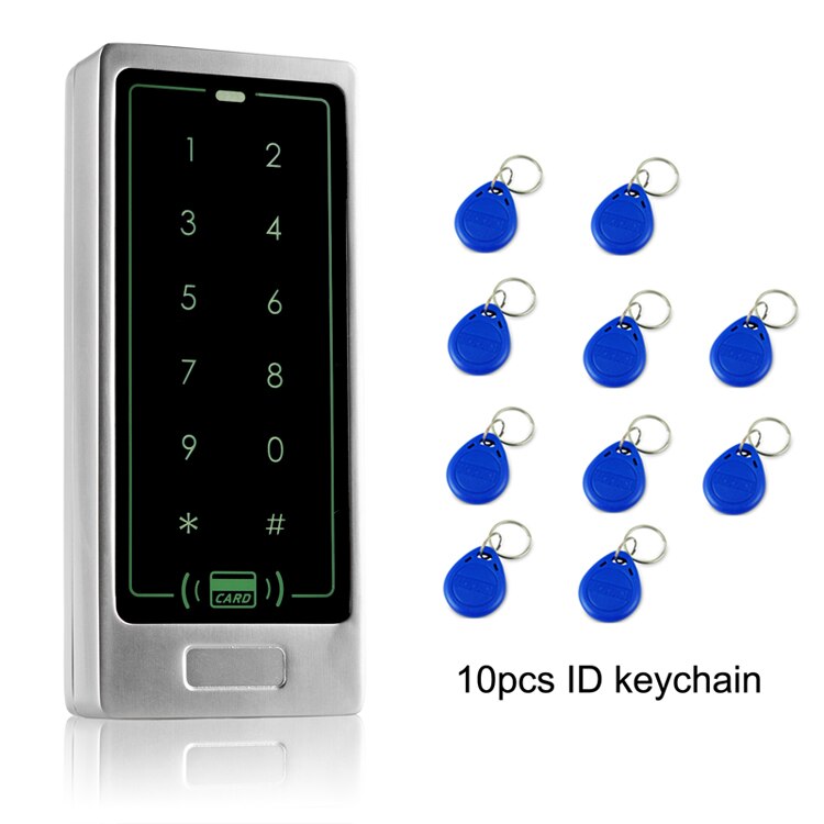 LUCKING DOOR Waterproof Touch Metal 125khz RFID Ac... – Vicedeal