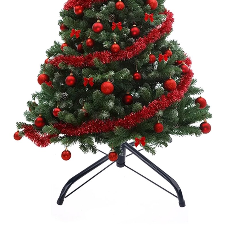 30/35/40/45/50/60 Christmas Tree Base Stand Foldable Iron Bracket Bottom Holder X6HC