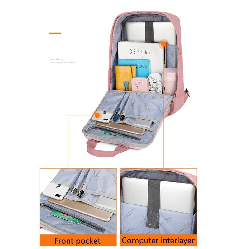 Travel Shoulder Backpacks Children Schoolbags Women Bag Waterproof Nylon Kids Backpack Girls For Middle School Students