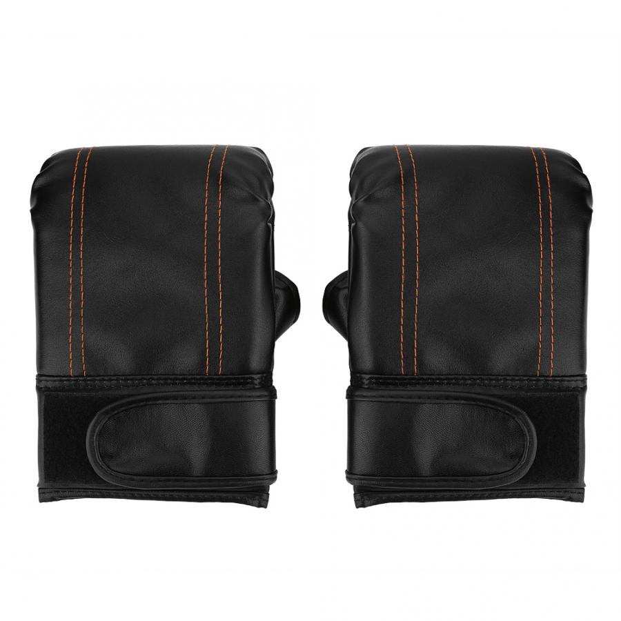 Boxing Gloves 1 Pair Thicken PU Leather Punching Kicking Boxing Punch Training Gloves For Sports Boxing Gloves: Default Title