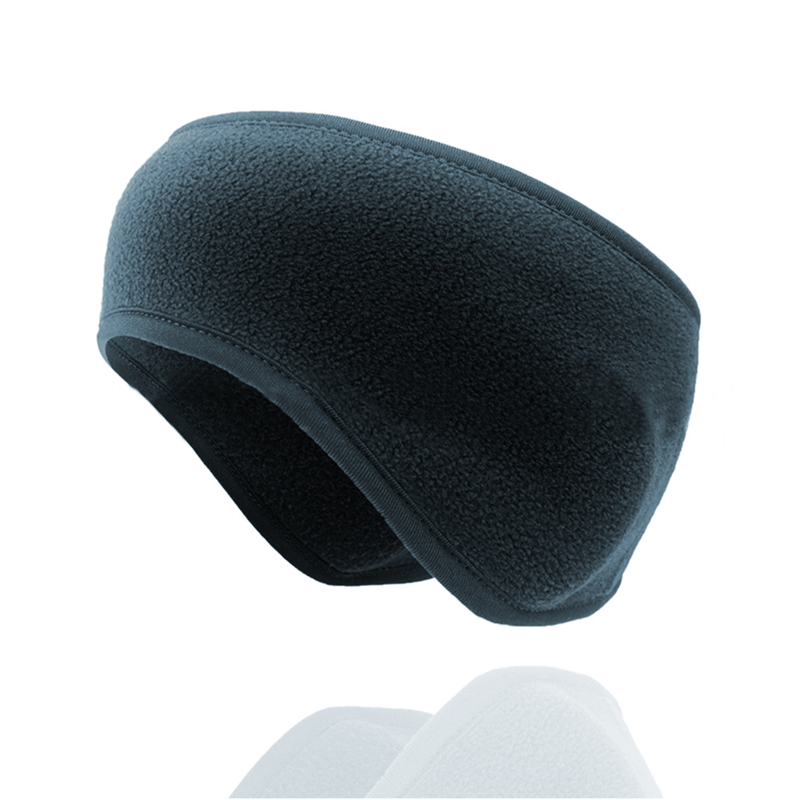 Fleece Hoofdband Zachte Winter Warme Muts Oor Muff Warmer Mens Dames Voor Winter Outdoor Activiteiten Skiën Snowboarden Ski Snowboard: Marineblauw