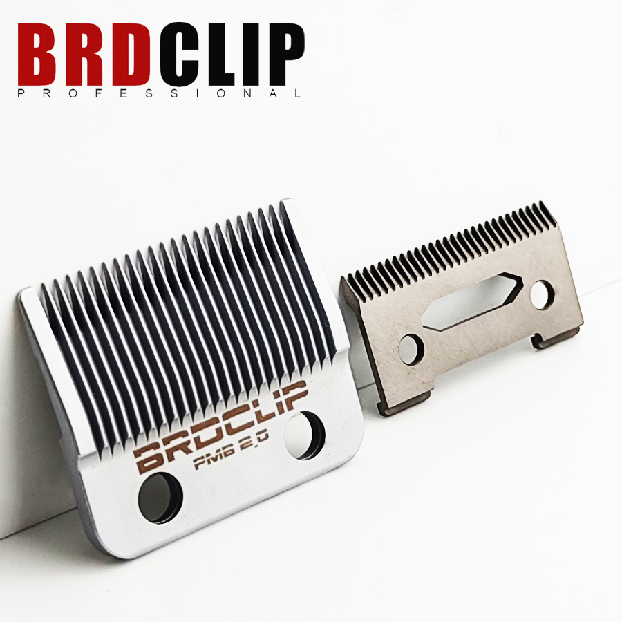BRDCLIP Blade Original Replaceable Cutter Head for 2020C Madeshow M10 M5 Hair Clipper Titanium Plated Ceramics Blade: Silver
