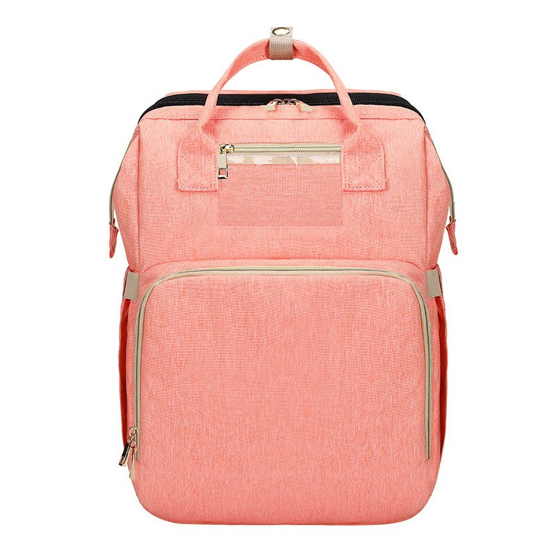 Diaper Backpack Folding Baby Bed Mummy Bag Portable Shoulder Mummy Bag Retractable Baby Diaper Bed