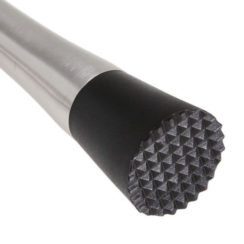 Stainless Steel Lemon Hand Crusher Bar Drink Mixer Stir Kitchen Smash Tools