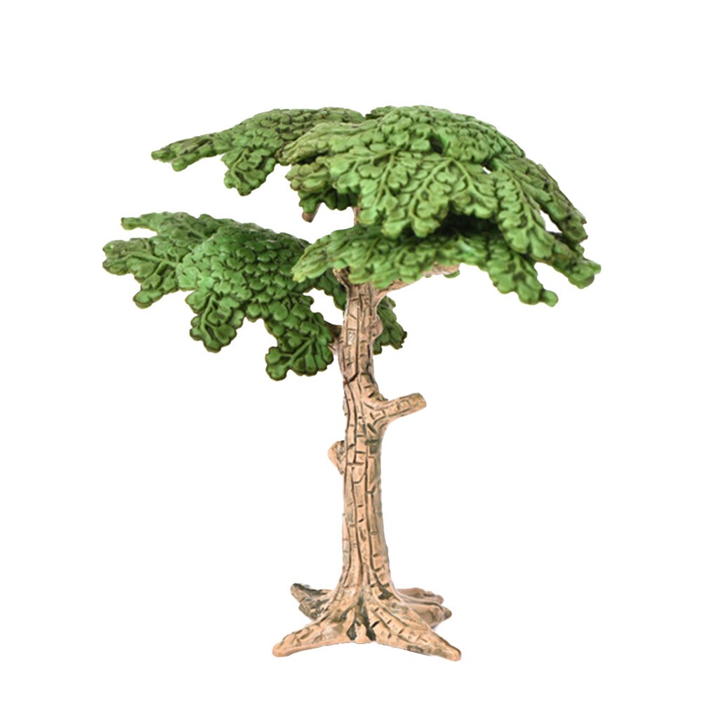Miniatuur feeëntuin dennenbomen mini planten poppenhuis decoratie accessoires tuinversiering: 2