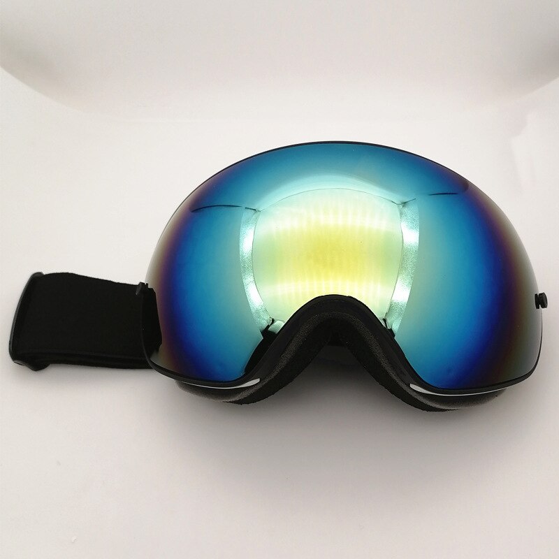 Ski beskyttelsesbriller  uv400 briller sne briller voksen udendørs sport: Gylden linse