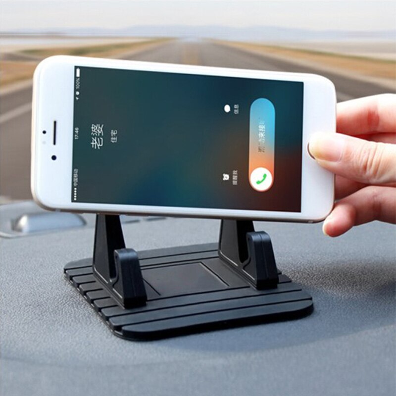 Silicone Car Phone Holder Dashboard Non-slip Mat Mobile Phone Desktop Stand For Xiaomi Samsung Mobile Phone Stand Bracket