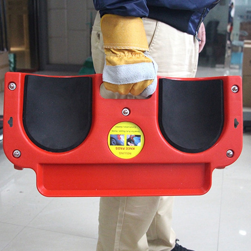 Rolling Knie Bescherming Pad Met Wielen Ingebouwde Foam Padded Creeper Platform Leggen Tegel Of Vinyl Auto Reparatie Beschermen Knieën