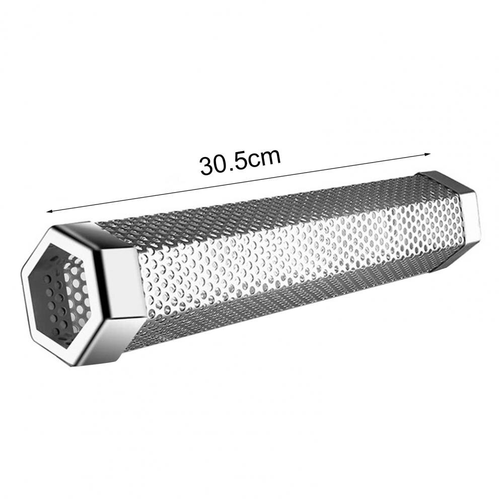 Smoker Tube Eco-friendly Rust-proof Stainless Steel BBQ Pellet Smoker Tube Accessories Barbecue Accessories for Home