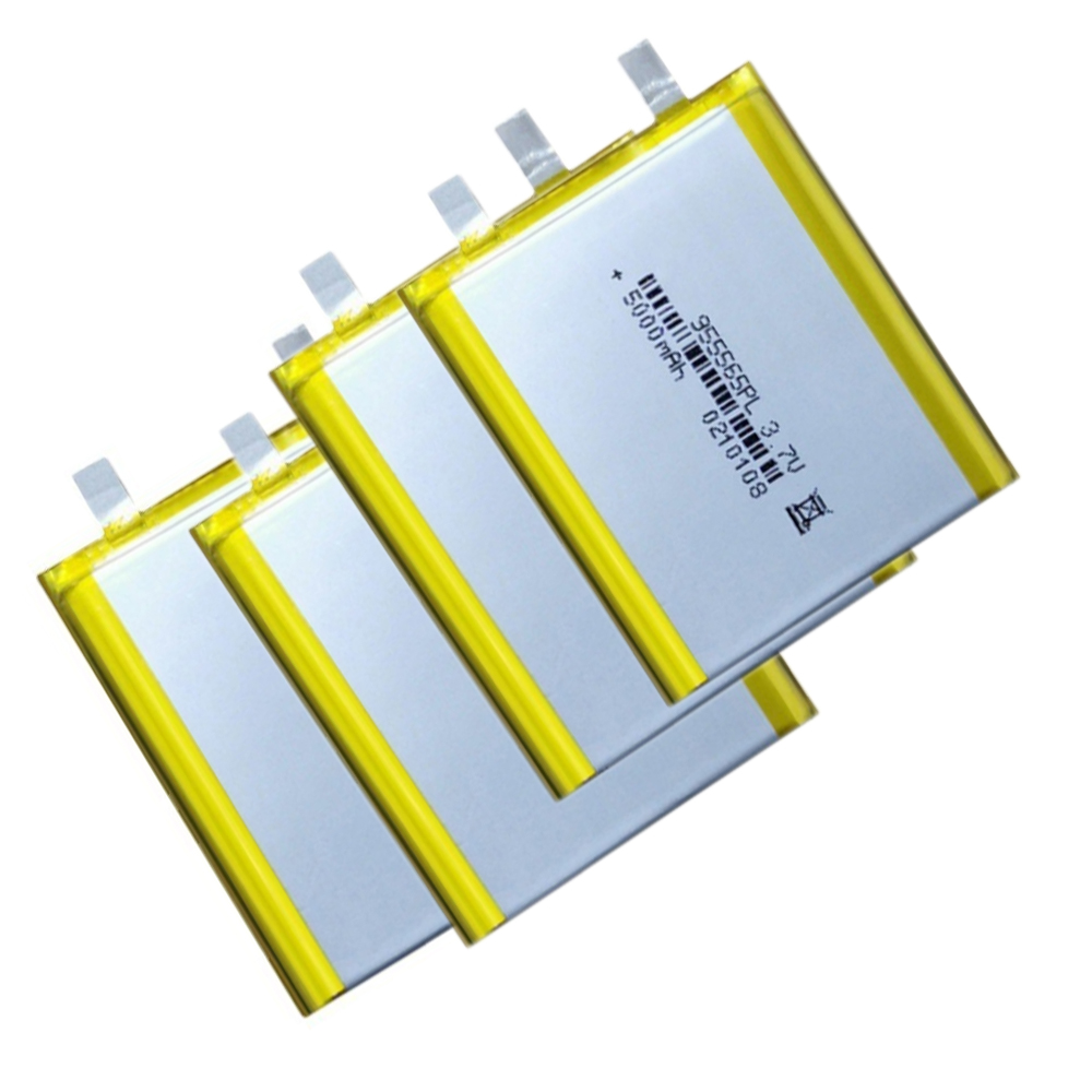 1–10 Stück 3,7 V Lithium-Polymer 5000 mAh 955465 Weicher Akku für Power Bank Bluetooth-Lautsprecher, Tablet-DVD-Akku