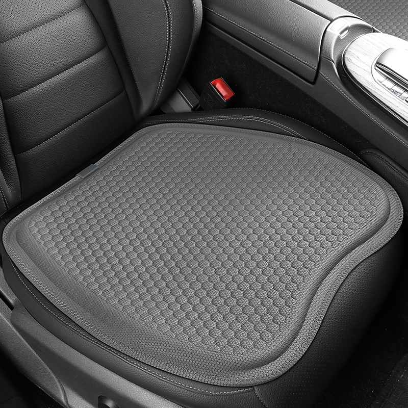 One-piece Gel Seat Cushion Cool Cloth, 3D Soft Gel Suitable for Home, Office, Car Cool, Breathable Cushion: GRAY