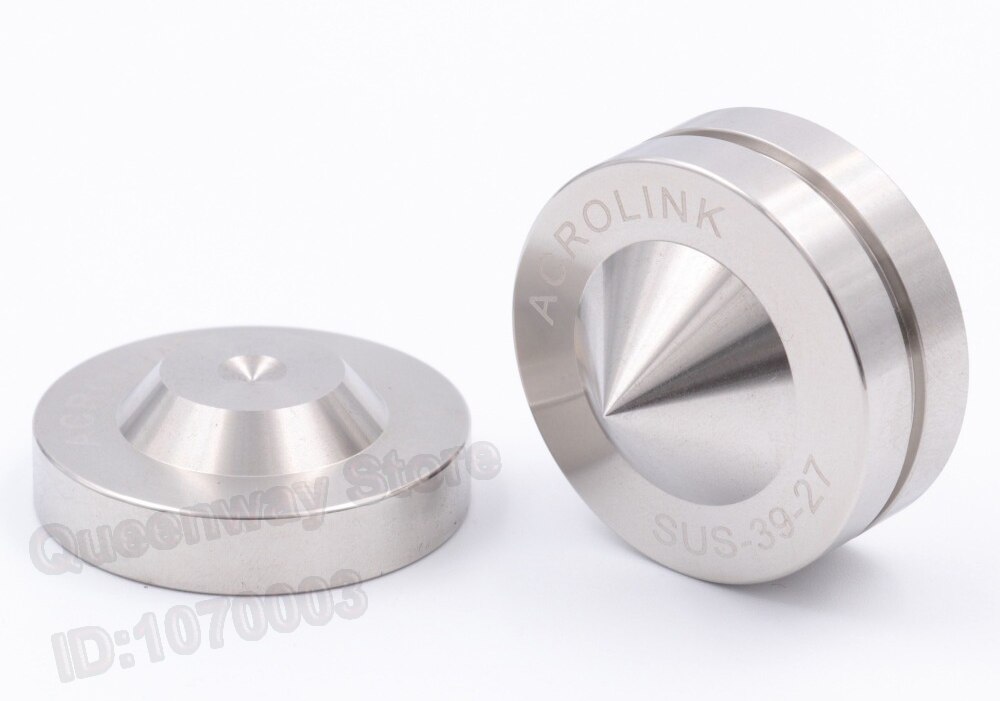 49Mm 39Mm Rvs Speaker Spike Stand Pad Base Hifi Audio Cd Turntable Recorder Amp Isolatie Voeten Stand base
