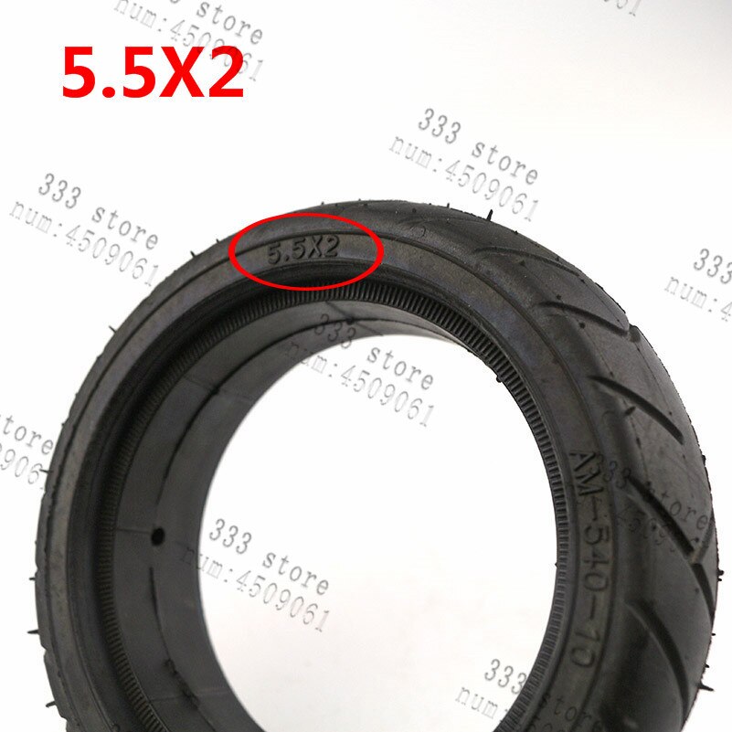 Neumático sólido de 5,5x2, Diámetro externo de 128mm, apto para Hoverboard, autobalance, piezas de repuesto para patinete eléctrico,