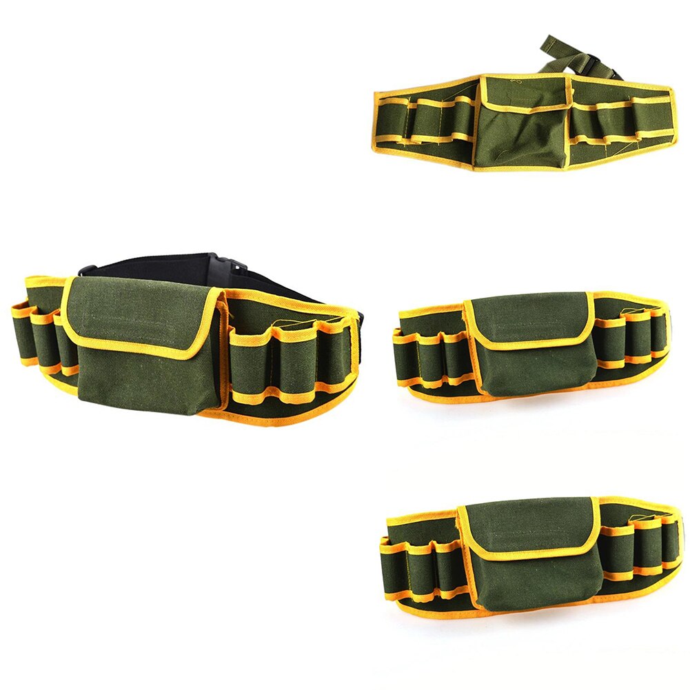 Rits stevige taille reis reparatie gereedschap opslag duurzame hardware monteur verstelbare multifunctionele canvas tas