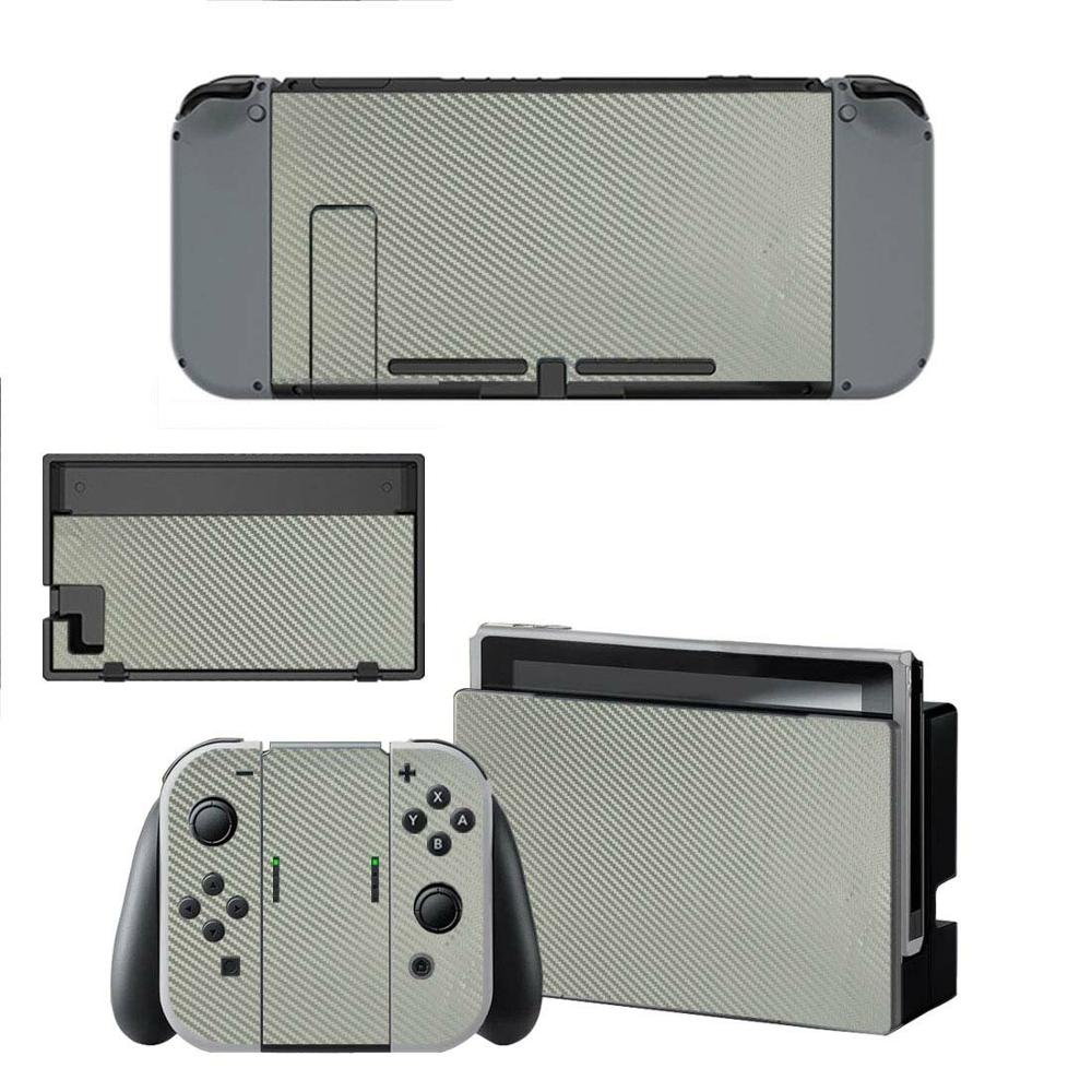 Calcomanías de piel de vinilo para interruptor Nintend, conjunto completo de pegatinas de envoltura protectora placa frontal para consola Nintendo Switch Con y muelle: YSNS0007