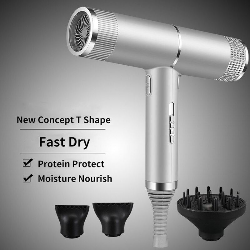Hair Dryer Infrared Negative Ionic Hair Dryer Electric Hair Dryer Household Salon Hairdressing Blow &amp;Cold Wind