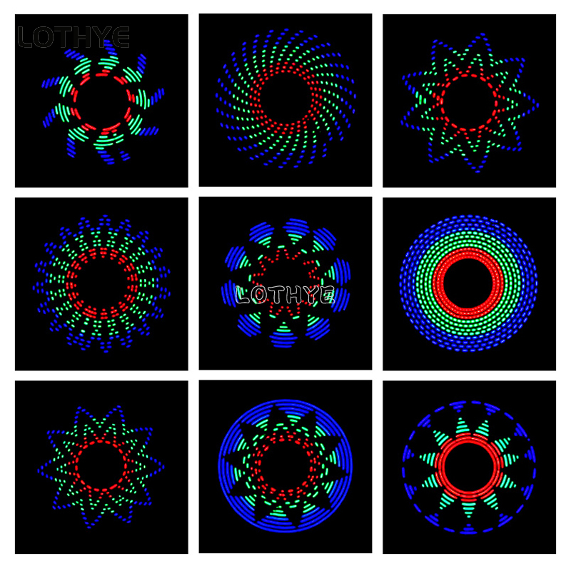 LED Fidget Spinner Herstellung Lautsprecher Atmosphäre DIY Electron Kit 3-Blatt leuchtender Fingerspitzen-Gyro RG550 DIY Teile Lötset